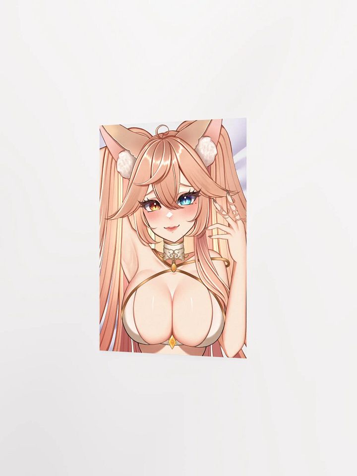 Light Peach Poster (Booba Mousepad Design) product image (2)