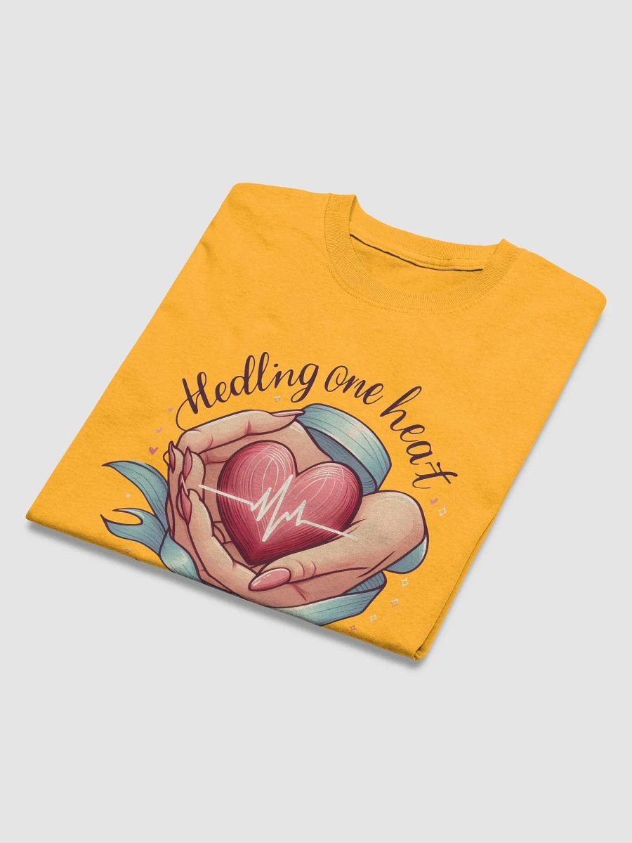 healing one heart at a time and heartbeat t-shirt product image (47)