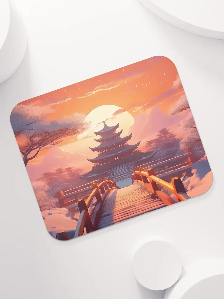 Sunset Haven Small Mouse Pad (7 x 9) product image (2)