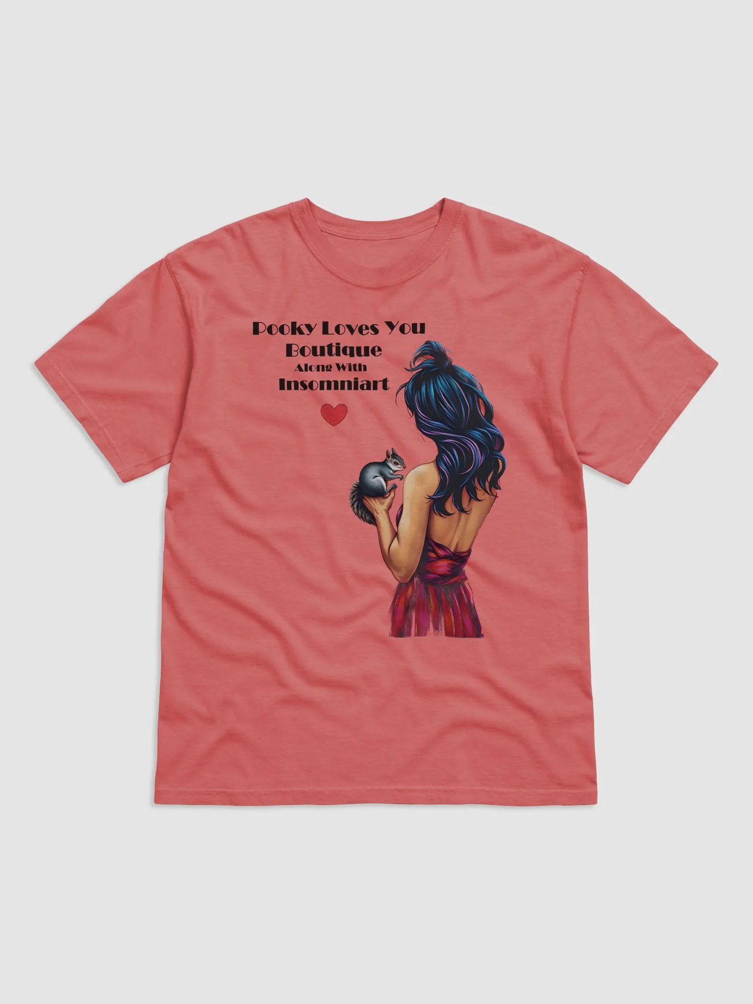 supersoft tee with pooky, his mama and each of their companies! product image (1)