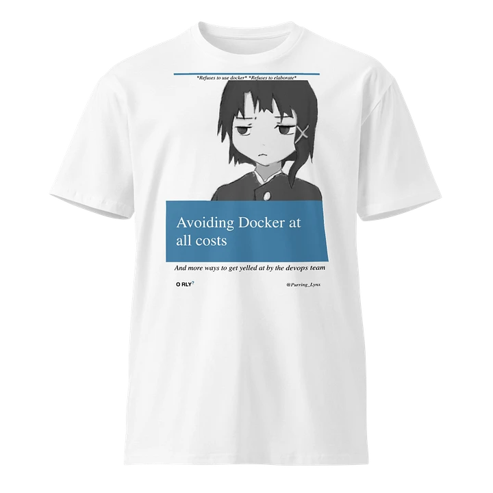 Avoiding Docker ORLY? T-shirt product image (1)