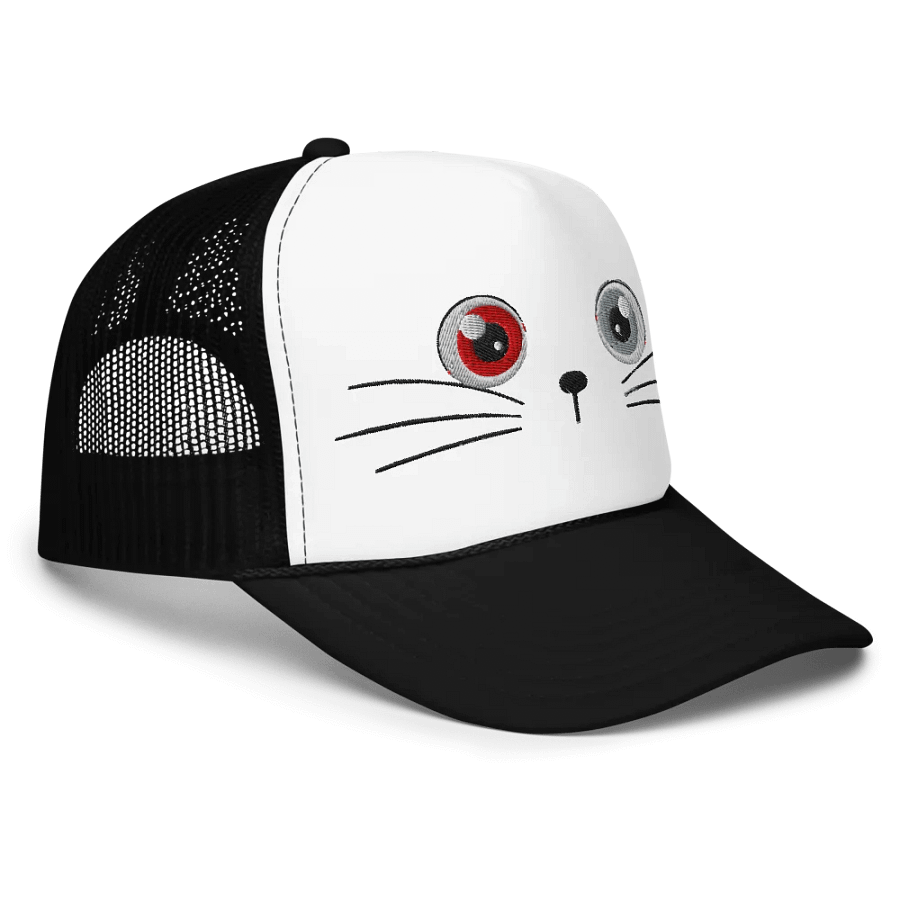 Cat Face || Otto Foam Mesh Hat product image (3)