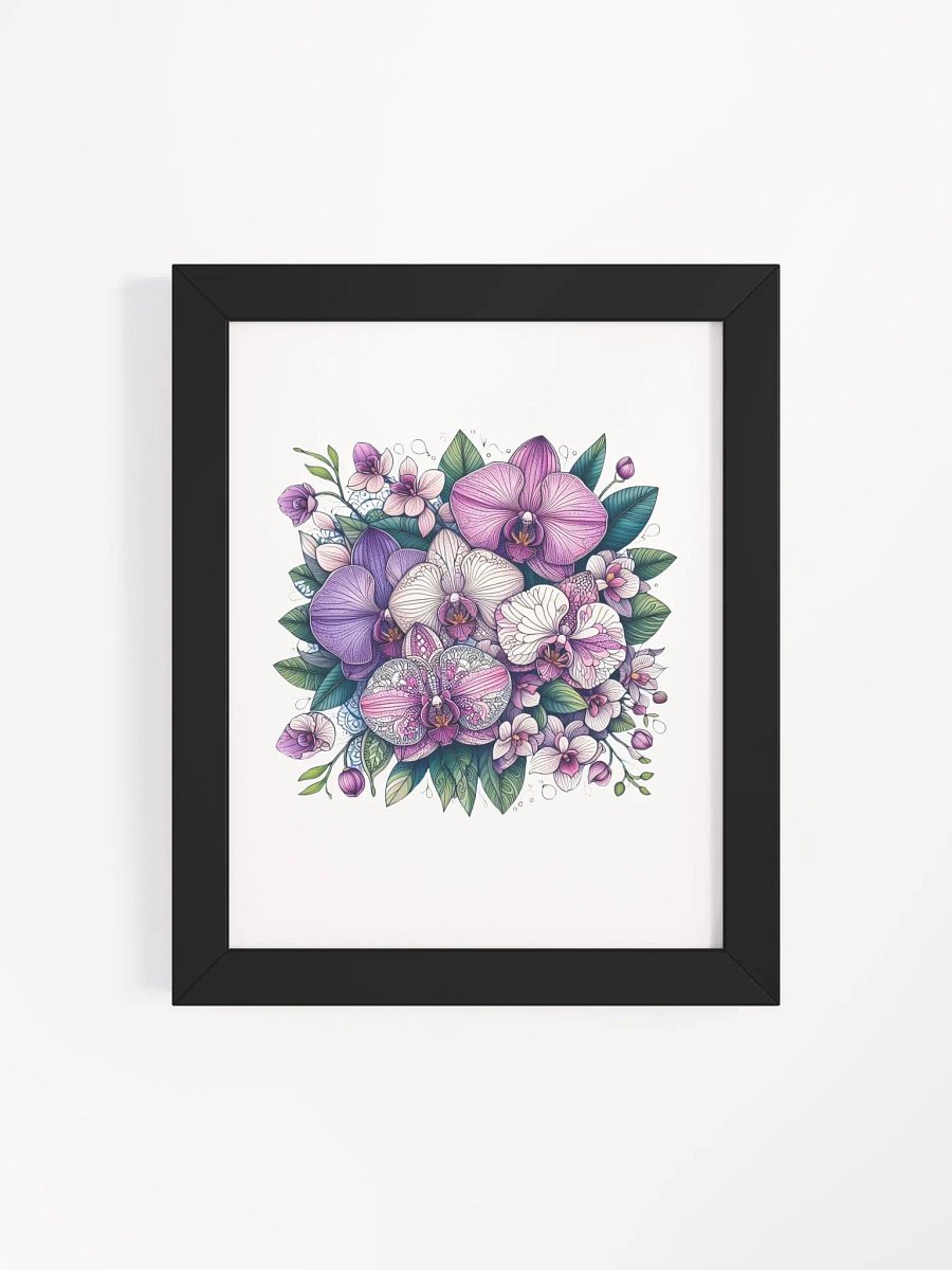Orchid Symphony Framed Poster product image (26)
