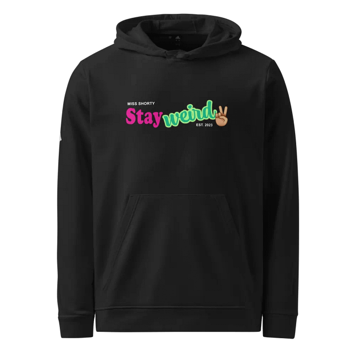 Stay Weird with a Peace Sign Dark Shirt -- Unisex, please check sizing chart product image (1)