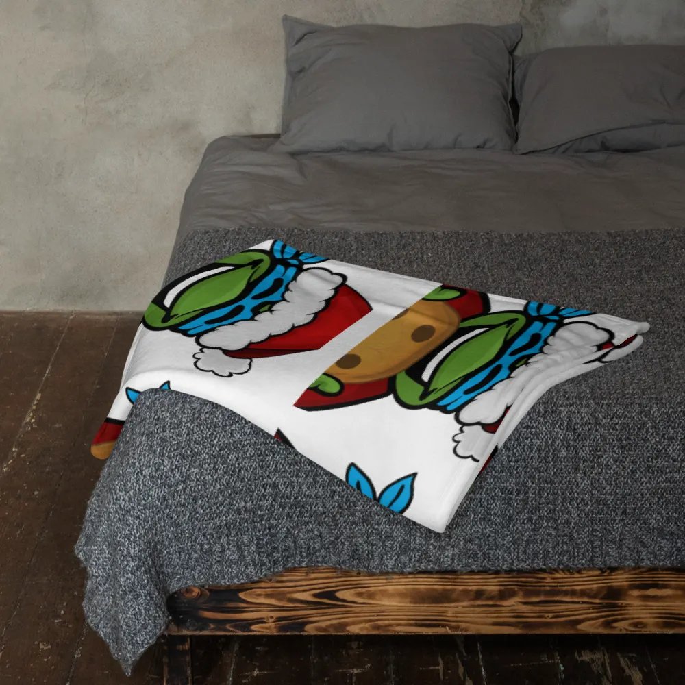 Santa Leo Throw Blanket product image (7)