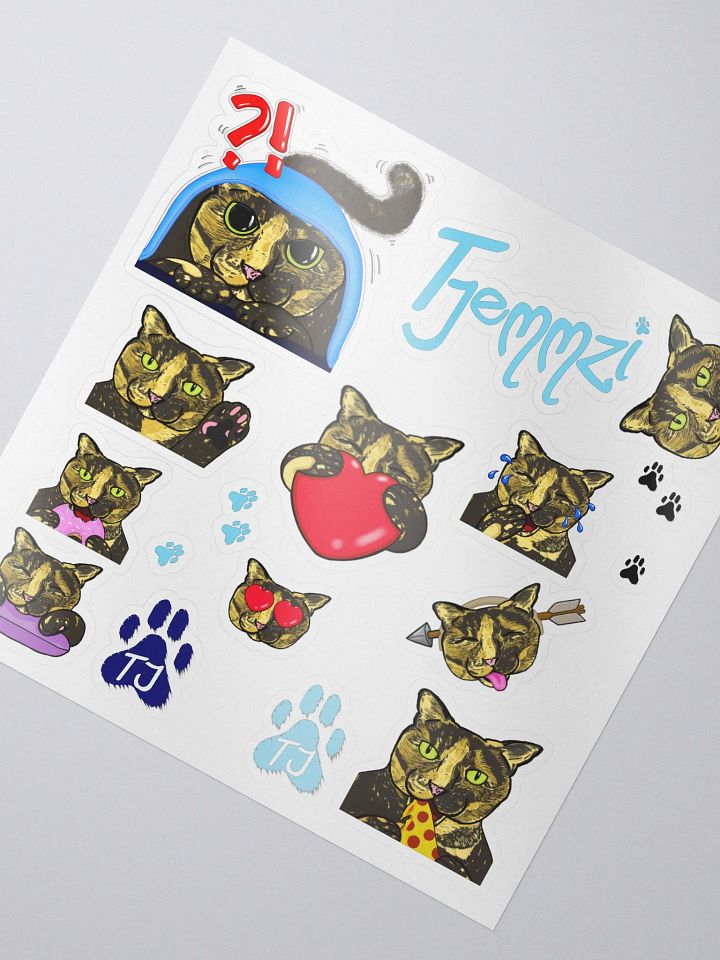 TJ Sticker Sheet 3 product image (2)