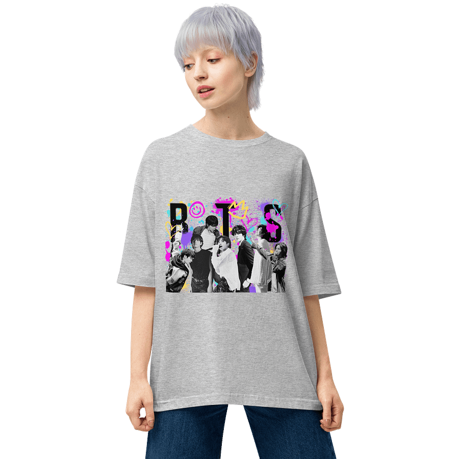 BTS Graffitti heavy weight T-Shirt product image (30)