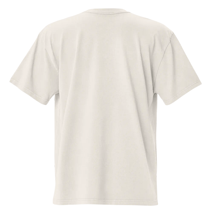 What the... Oversized Tee - Black Embroidery product image (6)