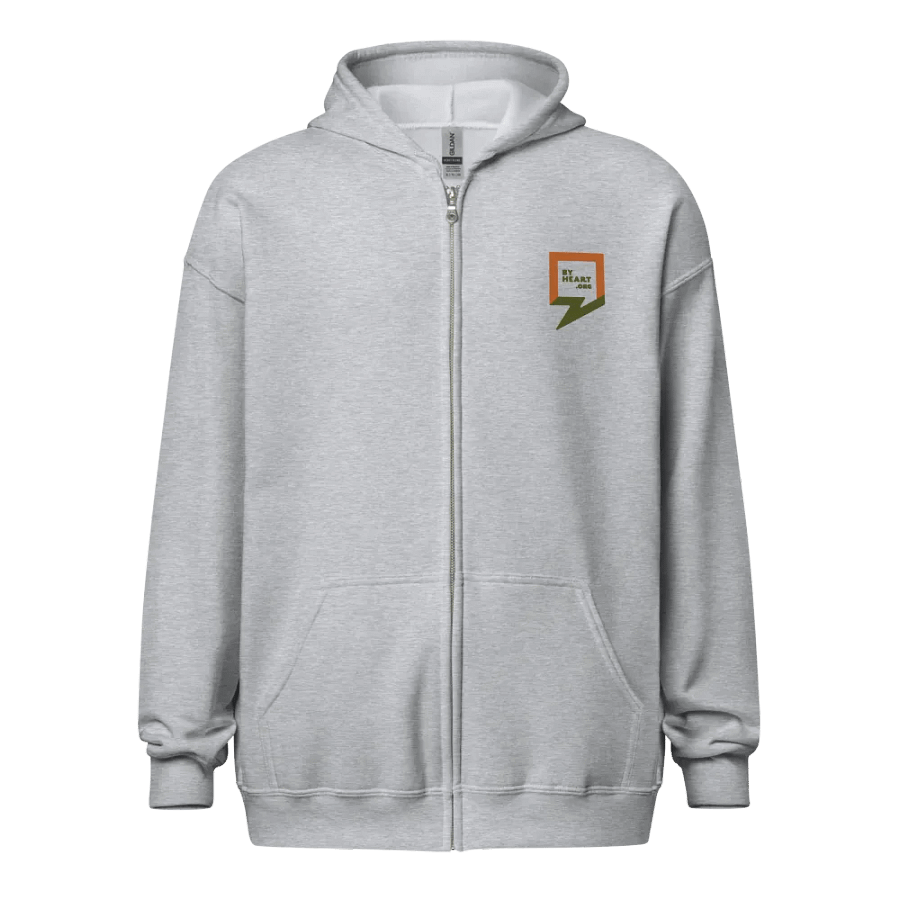 Fully Authentic By Heart Zip Hoodie product image (6)