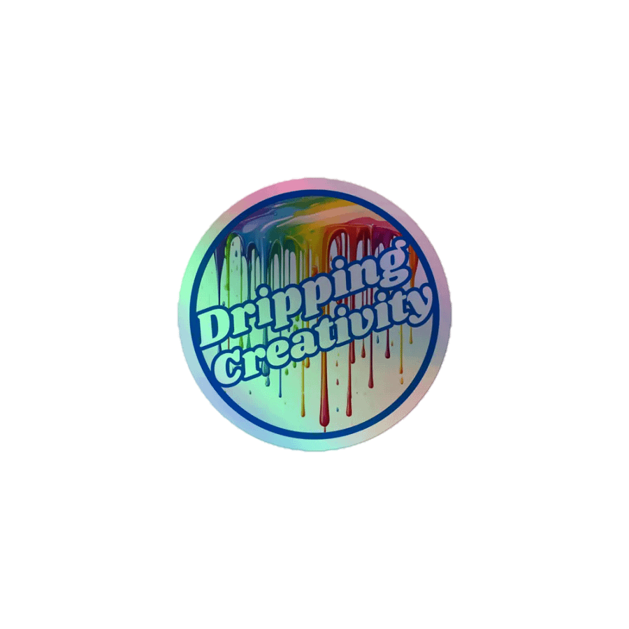 Dripping Creativity Sticker product image (1)