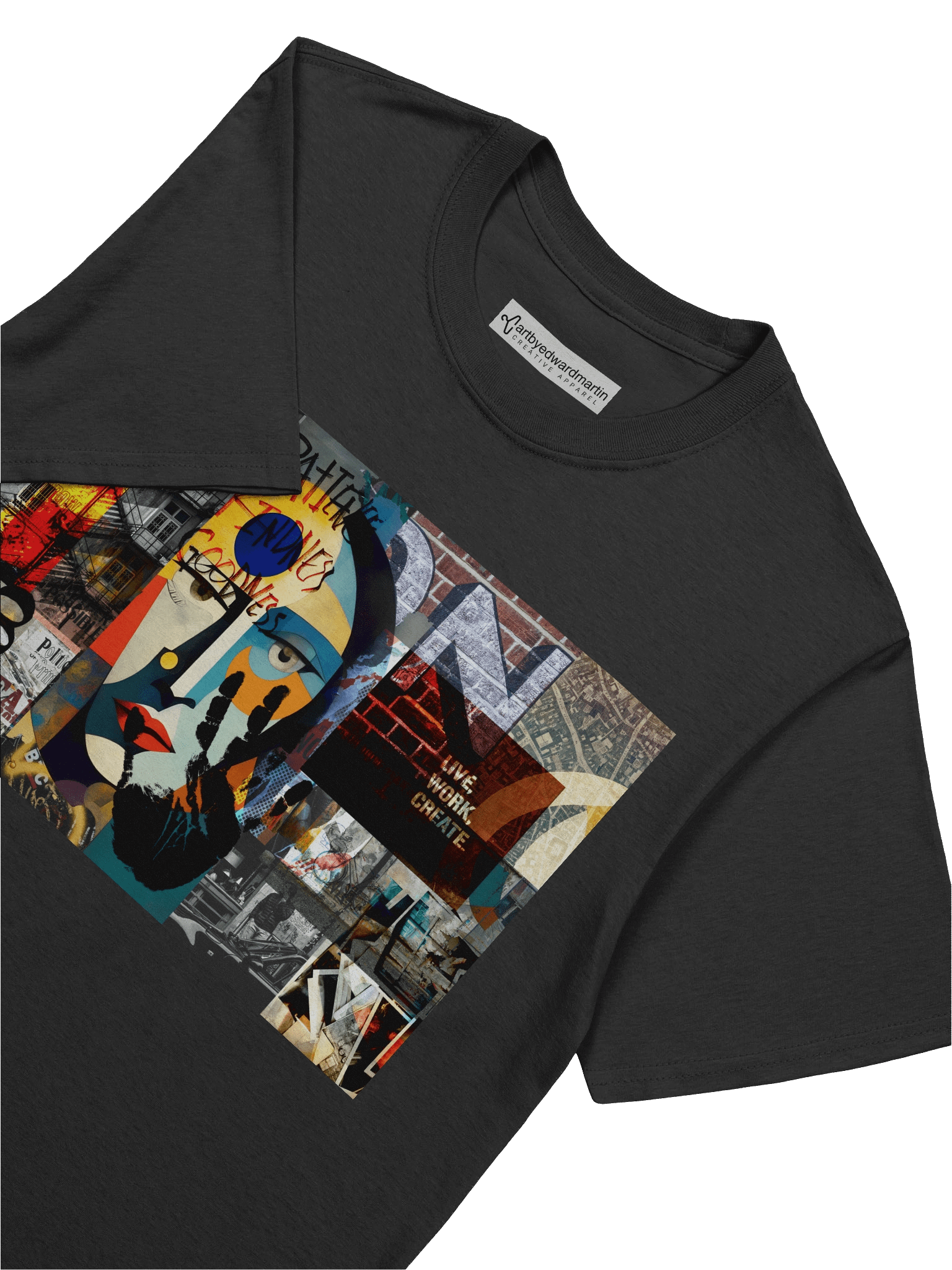Live, Work, Create by Edward Martin T-Shirt product image (71)