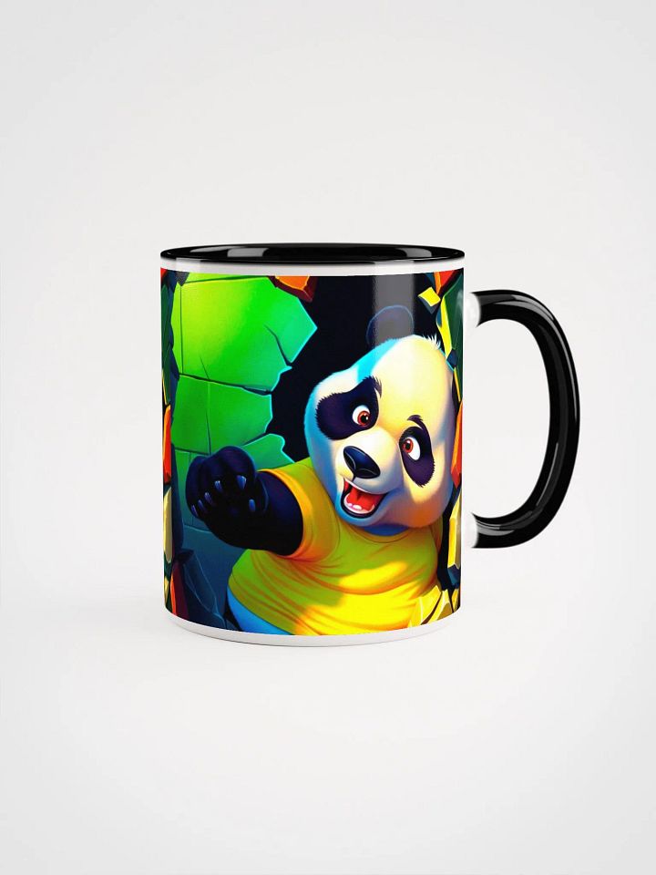 Excited Panda Breakthrough Ceramic Mug product image (4)