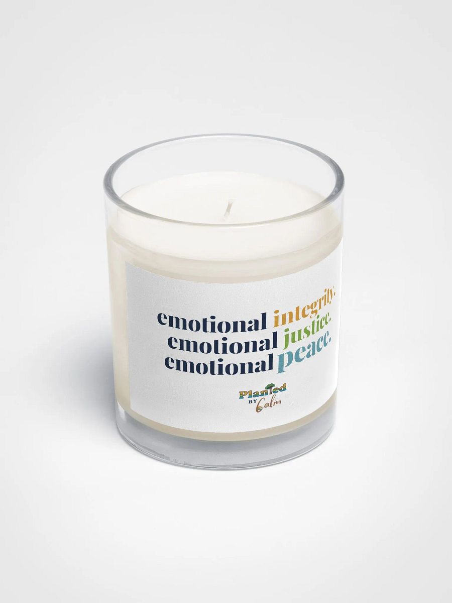 Official Planted By Calm | Calm Keepers Calming Candle (Unscented) product image (4)