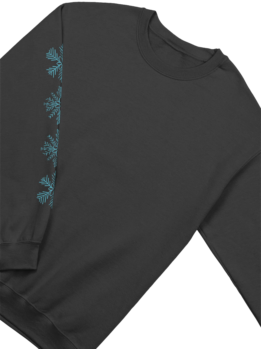 Simple Snowflakes Crewneck Sweatshirt - Medium Weight Fabric product image (2)
