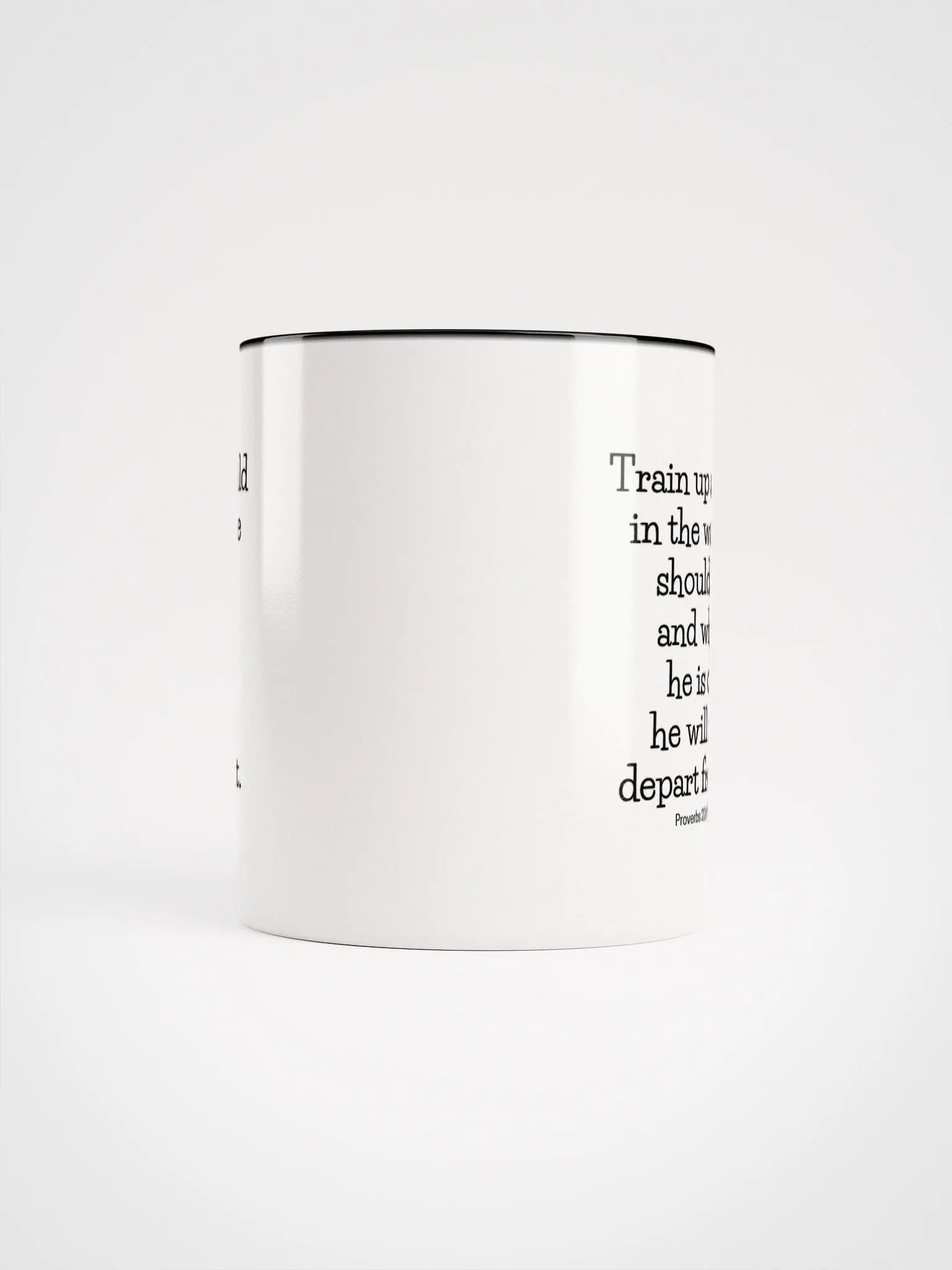 Train Up A Child In The Way He Should Go Proverbs 22:6 Two-Tone Mug 11/15oz product image (5)