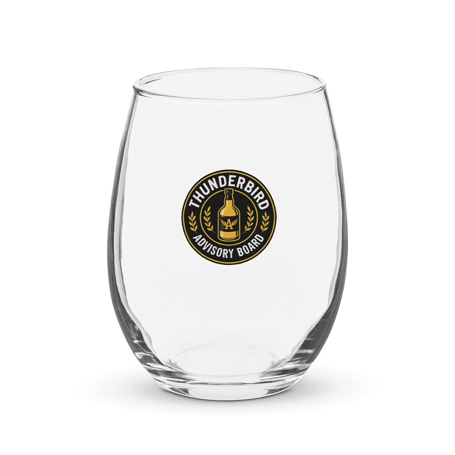 Thunderbird Advisory Stemless Wine Glass product image (1)