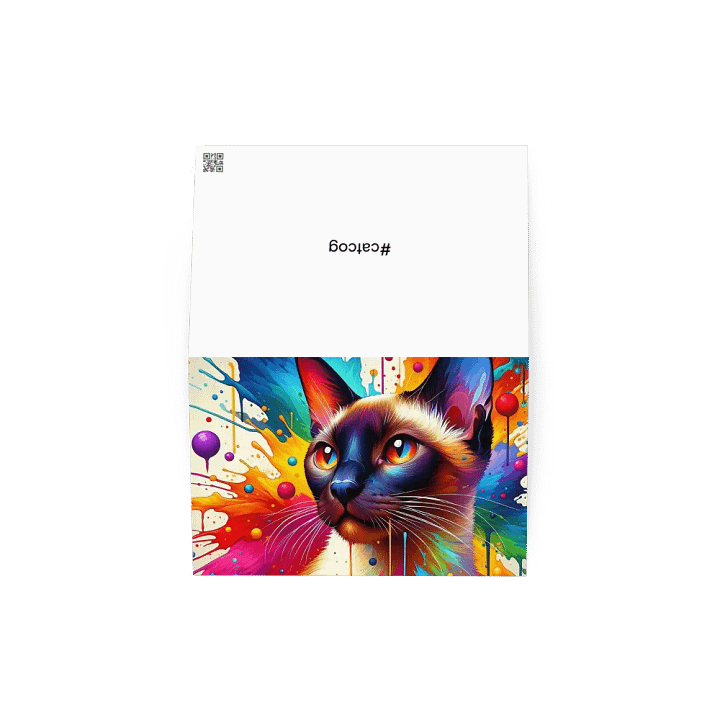 Greeting Card: Tonkinese product image (1)