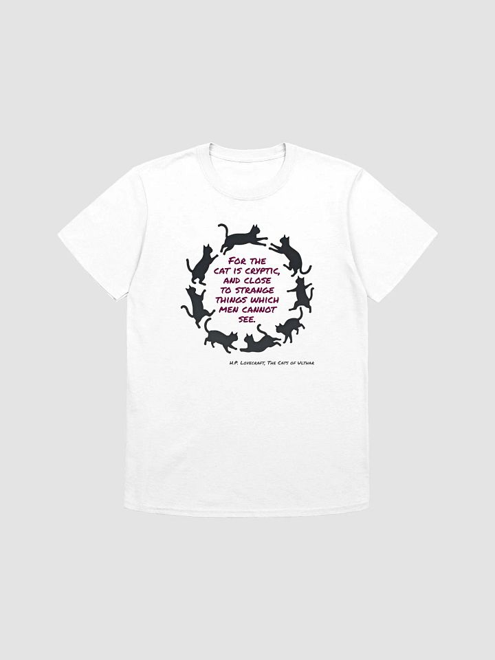 For the Cat Lovecraft T-Shirt product image (1)