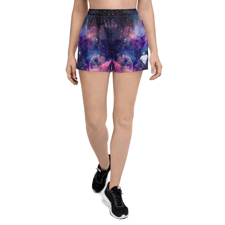 Sportshorts mit Allover-Print für Unisex, Galaxy2 product image (1)