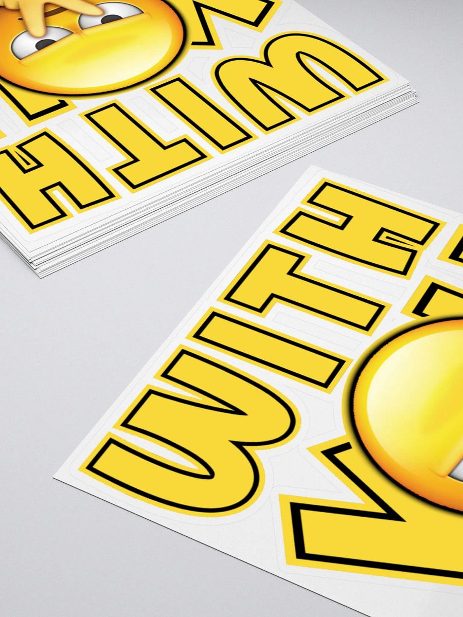 WITH YOU Sticker product image (4)