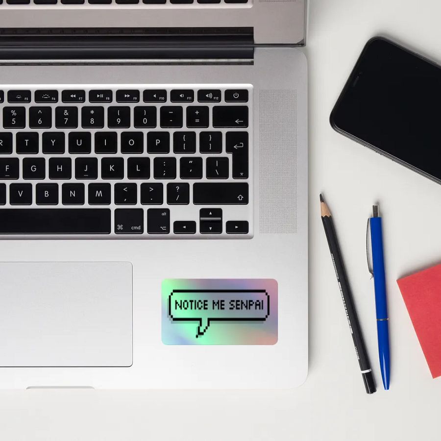 NOTICE ME SENPAI Sticker product image (10)