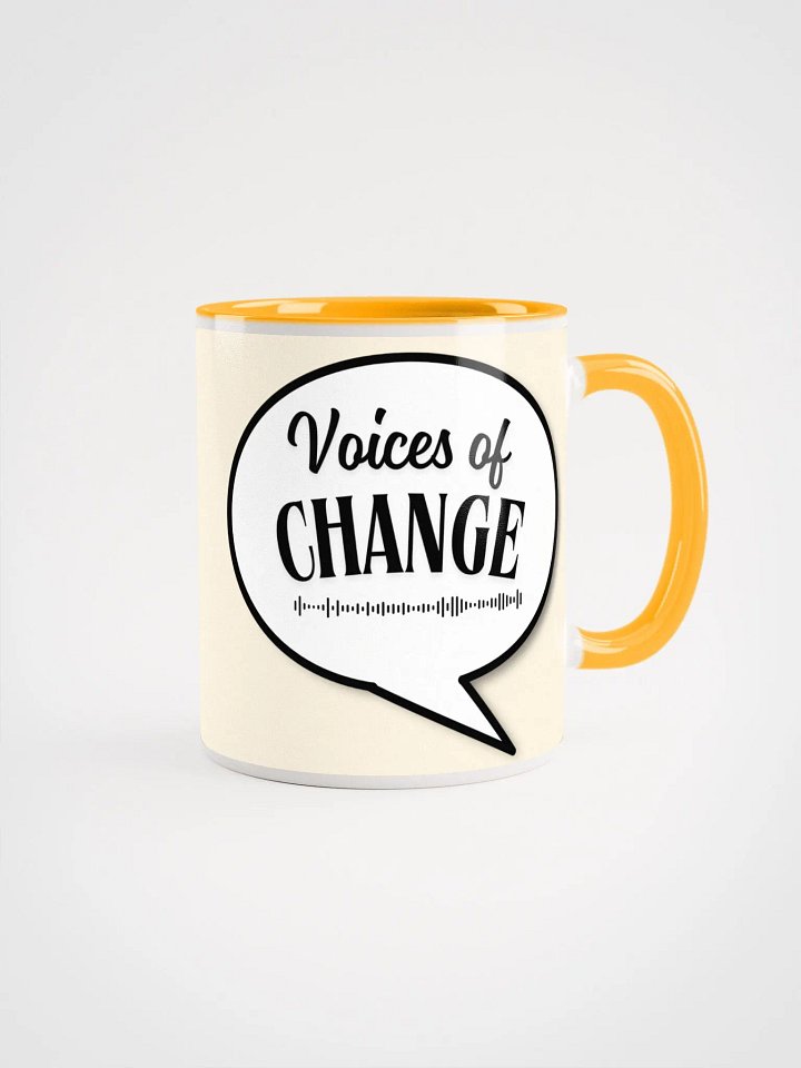 Yellow color block Coffee Mug product image (1)
