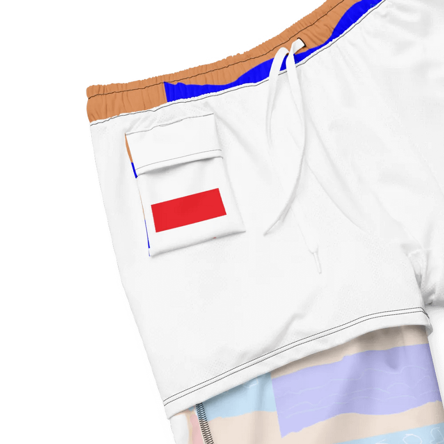 Sunset Stripes All-Over Swim Shorts product image (6)