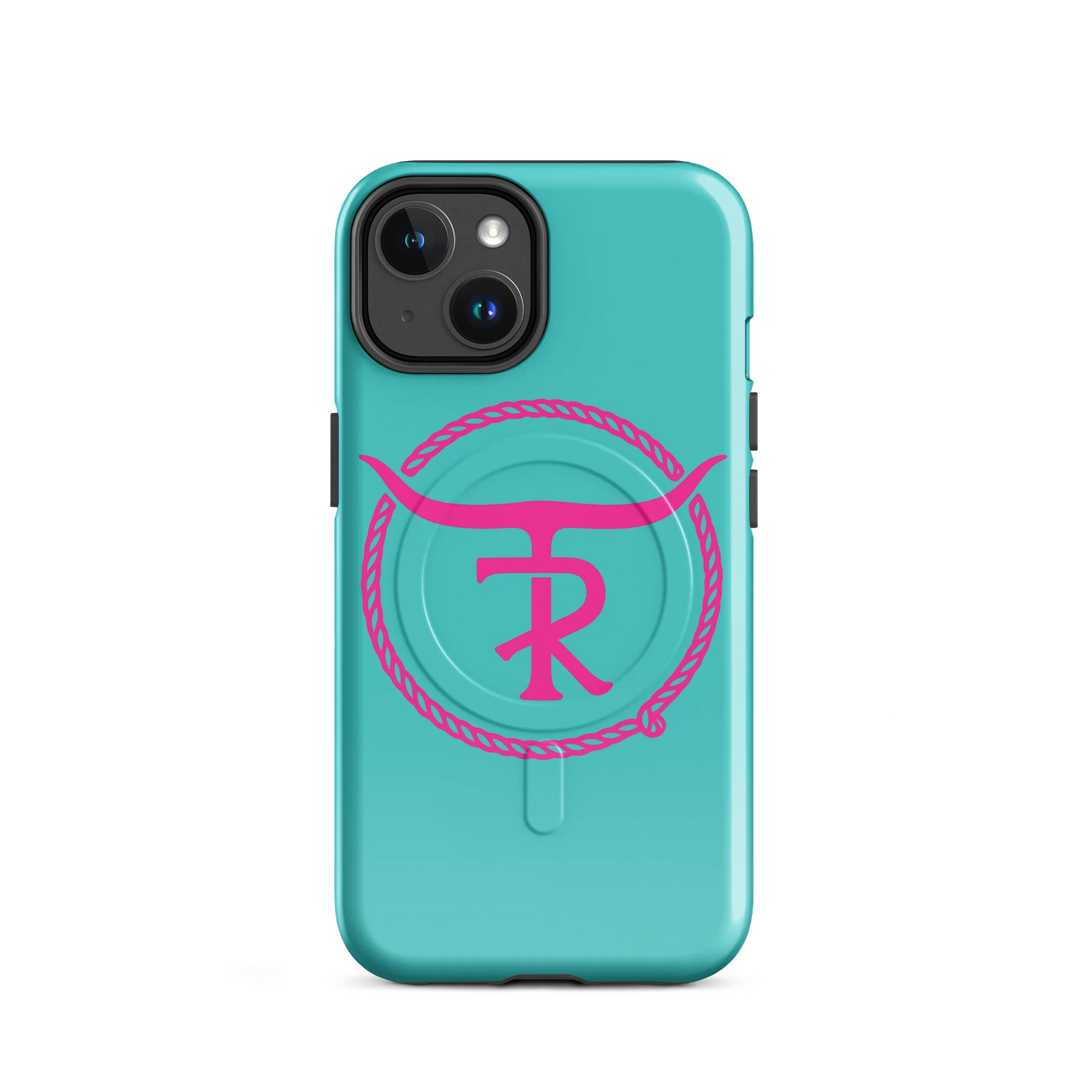 "TR" Pink logo MagSafe® Tough Case product image (3)