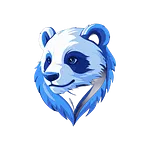 BlueWhite Panda