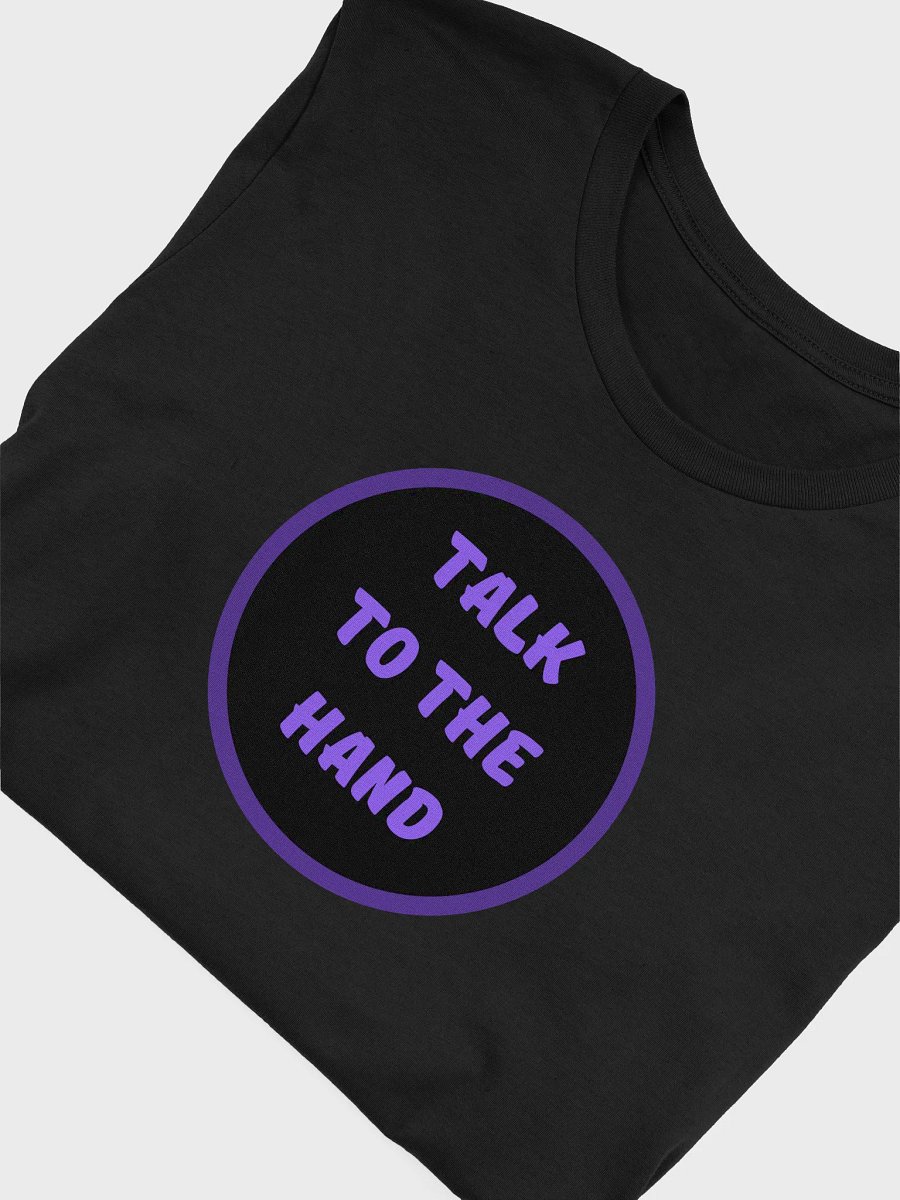Empowerment 'HAND' Circle Graphic Tee - purple product image (5)