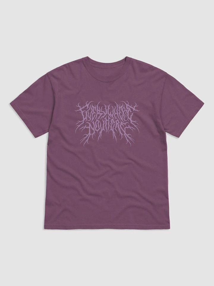 Metal Logo T-Shirt - Purple product image (1)