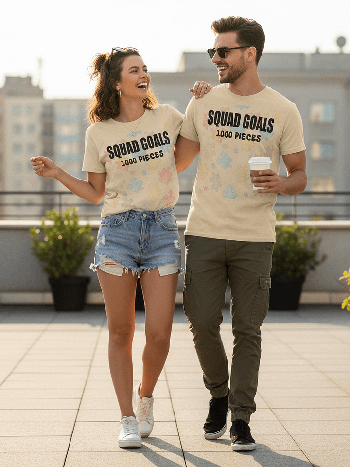 SQUAD GOALS 1000-Pieces Puzzle Tee product image (1)