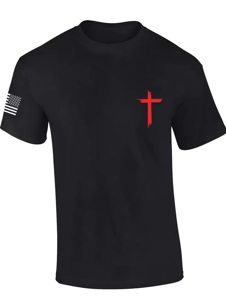 Christian Make America Godly Again MAGA Trump Short Sleeve product image (2)