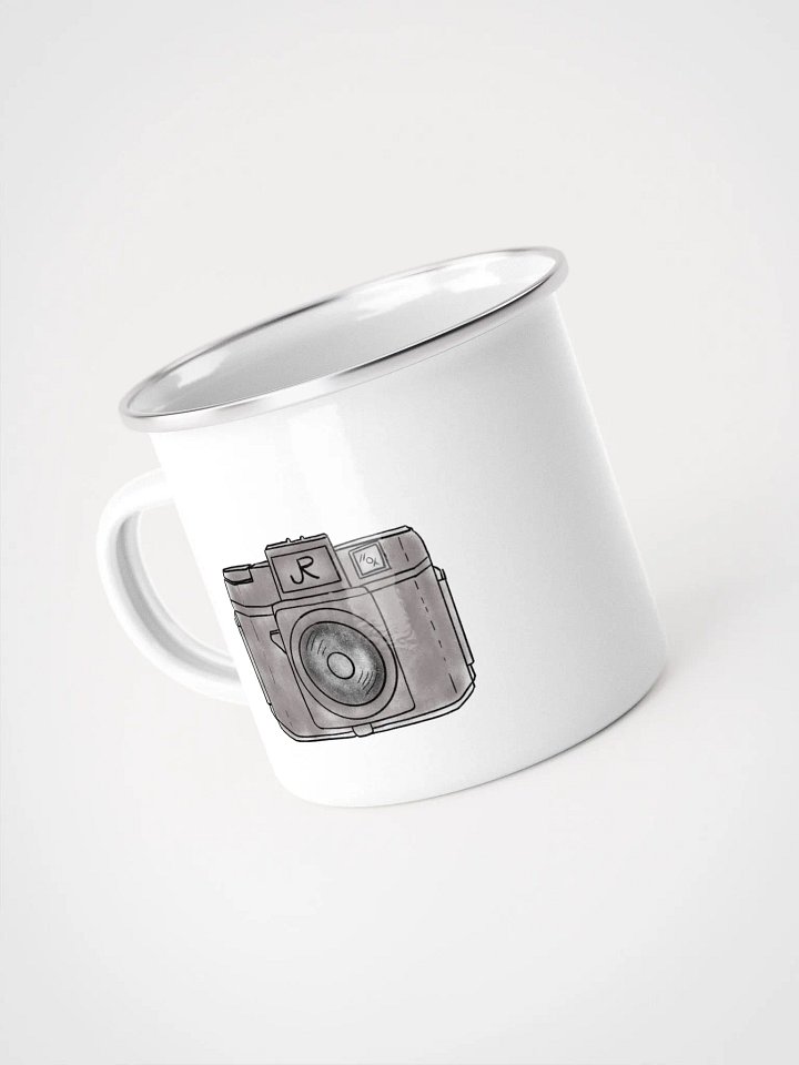 Jennifer Razon Logo Enamel Mug product image (1)