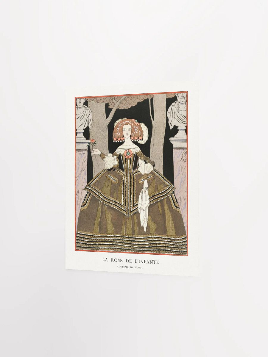La rose de l’infante ; Costume, de Worth (1924) Vintage Art Print by George Barbier product image (24)