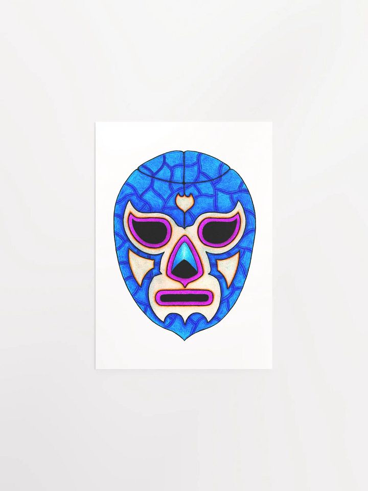Luchador print product image (1)