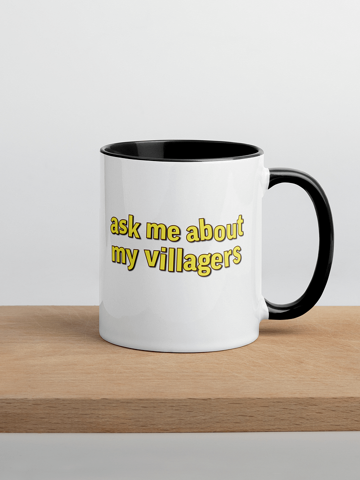 Ask Me About My Villagers Mug product image (2)