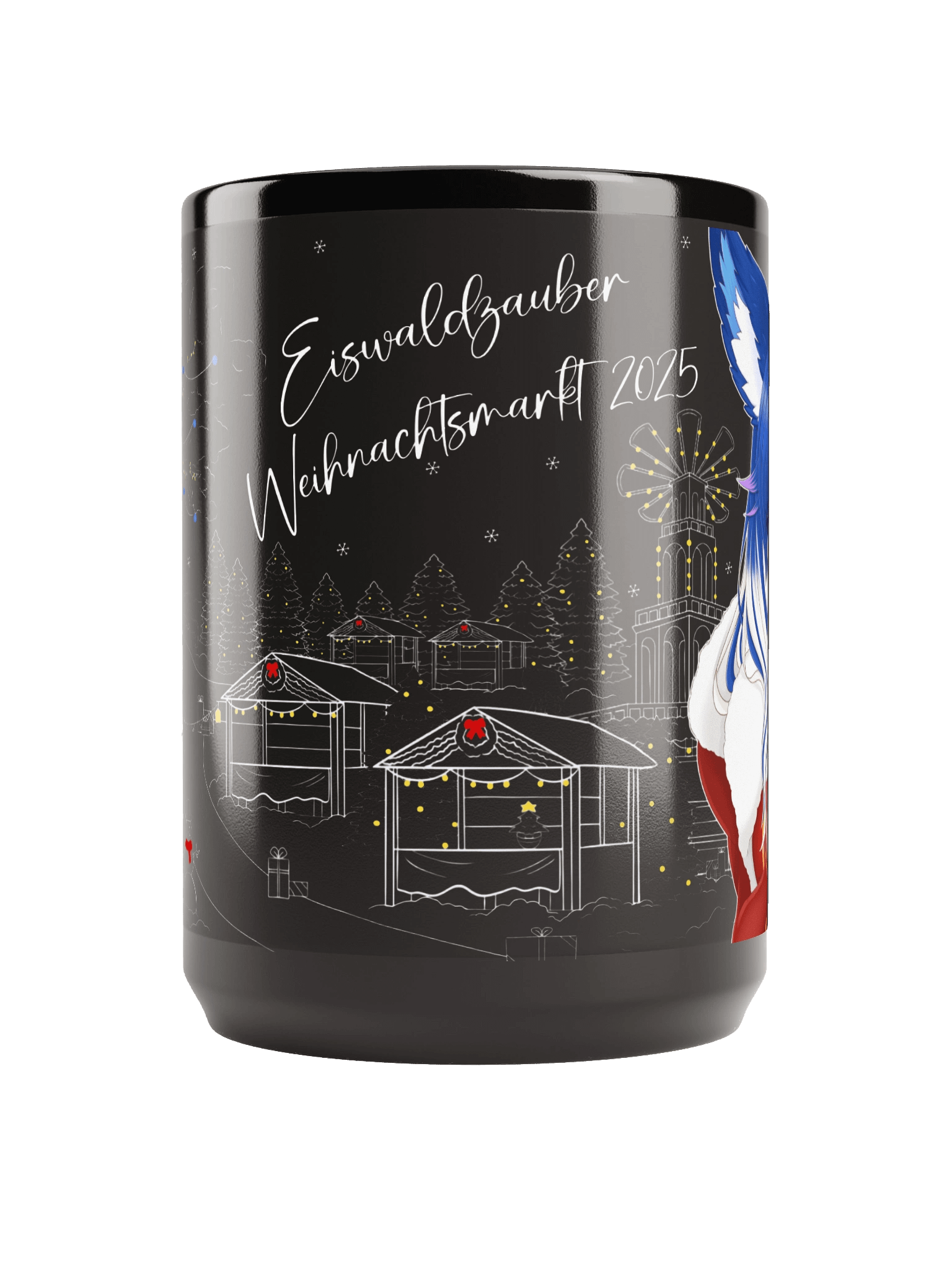 "Eiswaldzauber Weihnachtsmarkt 2025" – Limitierte Wintertasse product image (5)