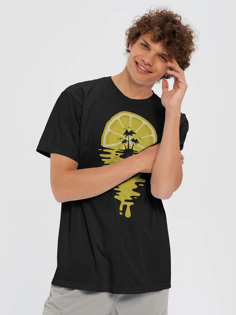 Sunset Lemon Vaporwave - Heavyweight T-Shirt product image (3)