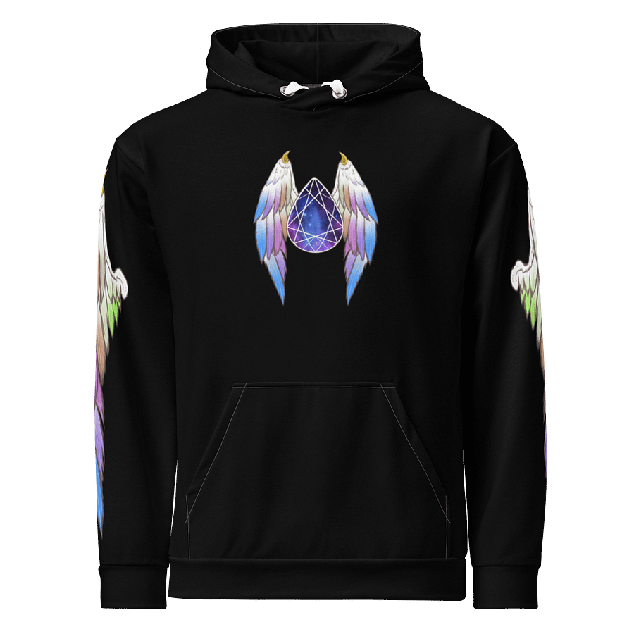 Rainbow Pride Angel Hoodie - Positions B product image (3)