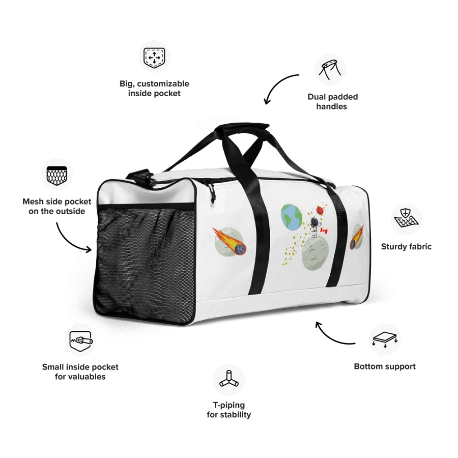 Grand Opening Series, Intergalactic Duffle Bag product image (10)