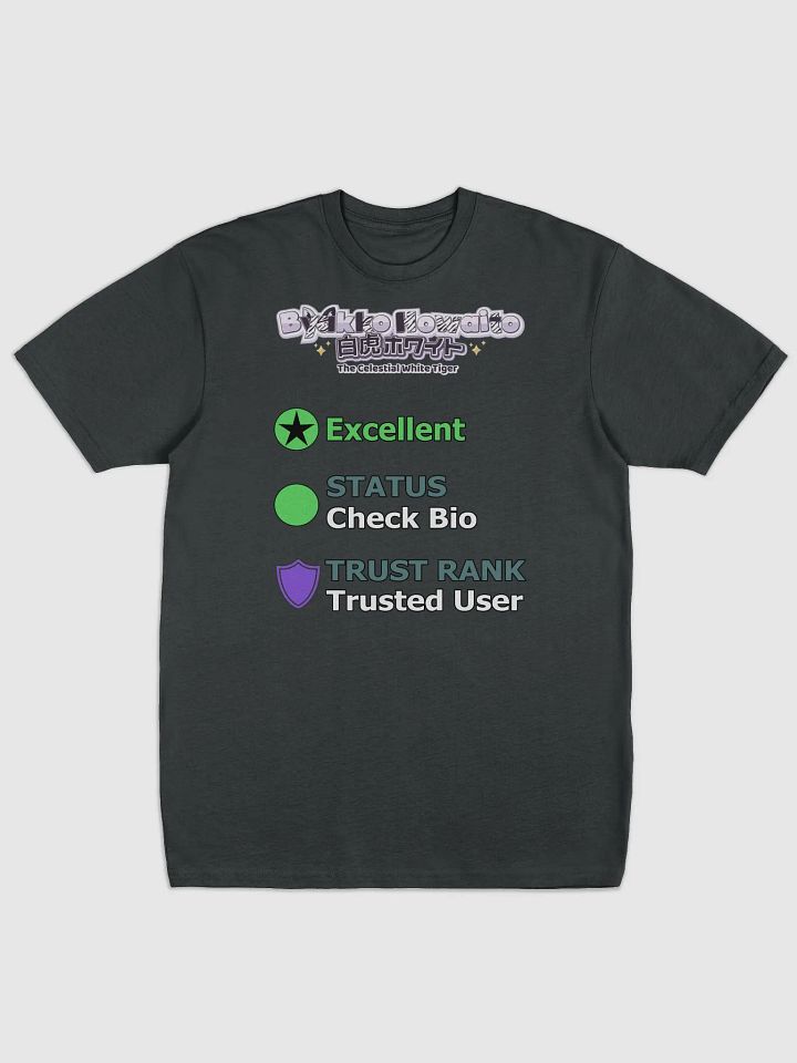 Premium Heavyweight Tee - Byakko VR Stats Excellent Edition product image (2)