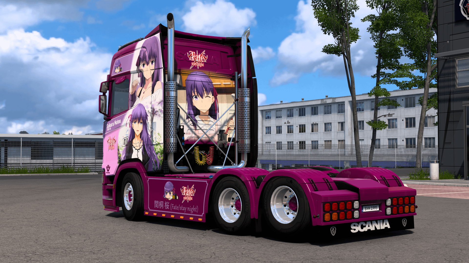 Scania S NG Sakura Matou - Fate/stay night [Airbrush Skin] product image (5)