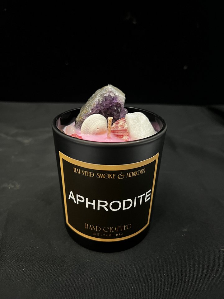 Aphrodite Crystal Deity Candle product image (1)