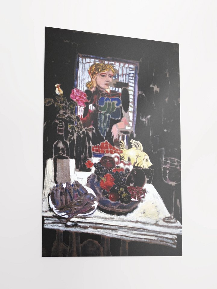 Still Life on White Table (aka Helga) (1987) print product image (4)