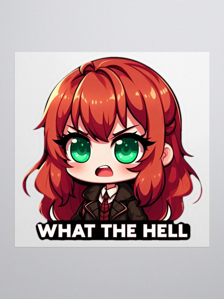 BunnyVA What The Hell Sticker product image (1)