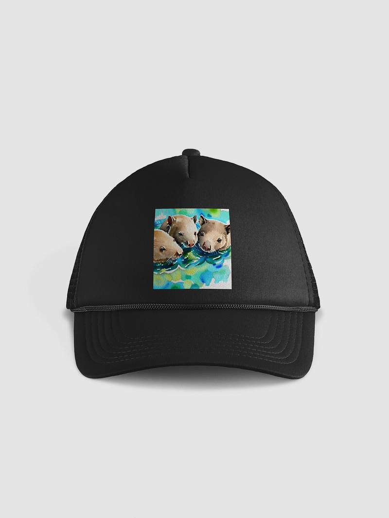 Wombat Family Trucker Hat