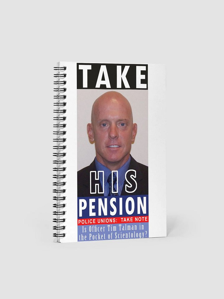 Notebook - Take Tim Talman's Pension product image (1)