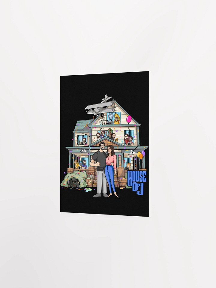 "Full House of J" Poster (Dark) product image (8)