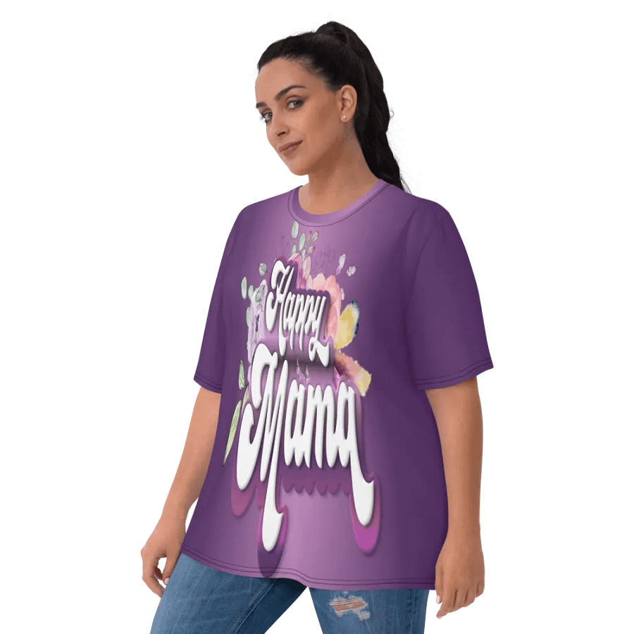 Happy Mama All Over Print T-shirt product image (10)